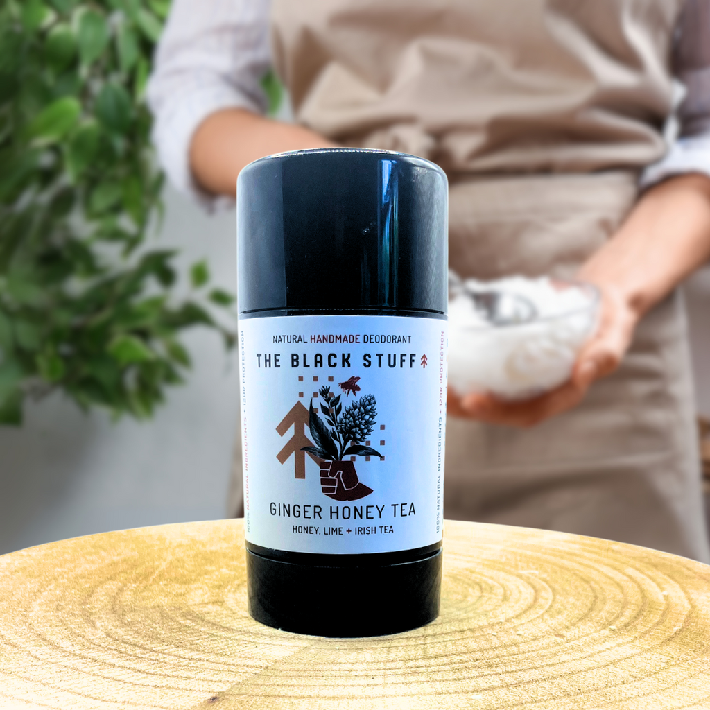 The Black Stuff Natural underarm Deodorant without aluminum