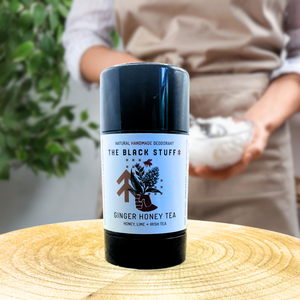 The Black Stuff Natural underarm Deodorant without aluminum