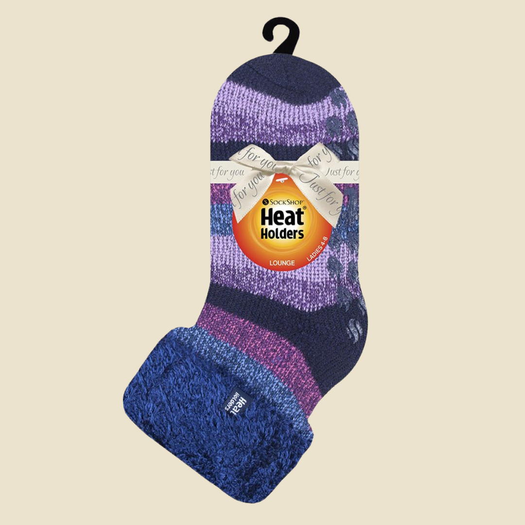 Heat holders thermal slipper socks in navy