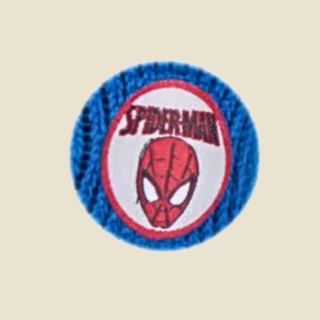 Image of spiderman on slipper socks