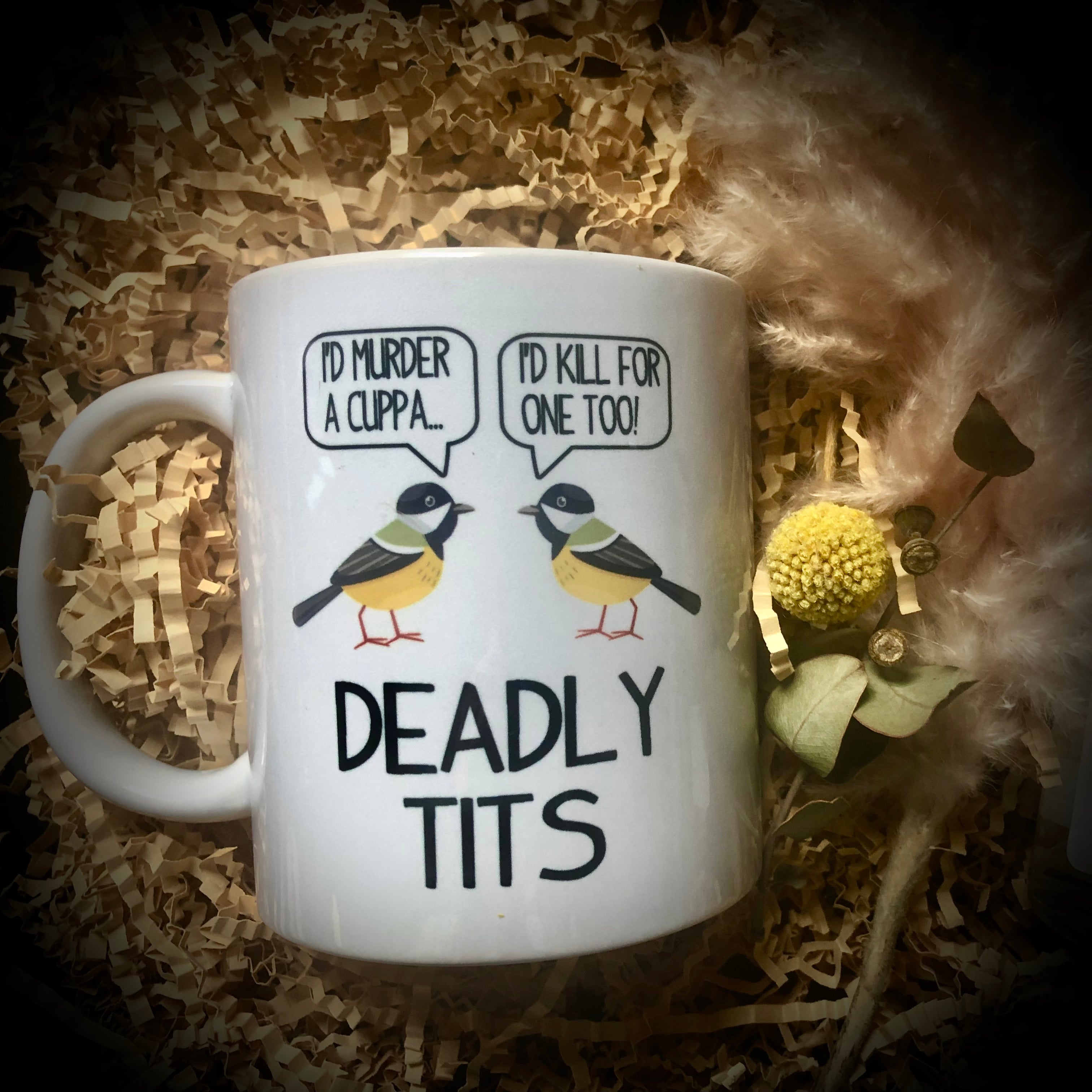 Deadly Tits Mug in Gift Box