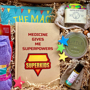 Kids care package with therapy dough