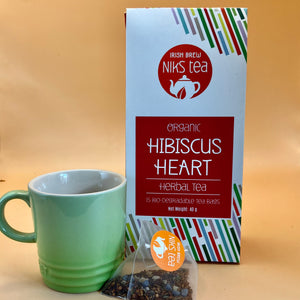 Hibiscus Heart. Tea that helps with blood pressure