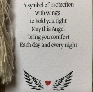 Poem of protection to go with handmade irish angels